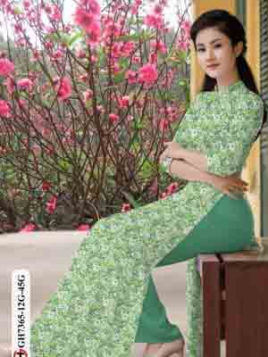 vai ao dai hoa nhi gia re cuc hot 191266