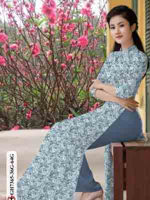 vai ao dai hoa nhi rat duyen gia tot 131275