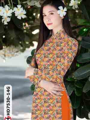 vai ao dai hoa nhi re phong cach 35283