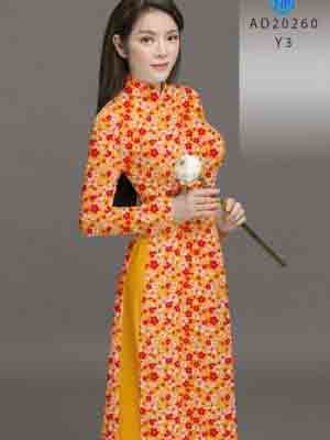 vai ao dai hoa nhi truyen thong cuc dep 49824