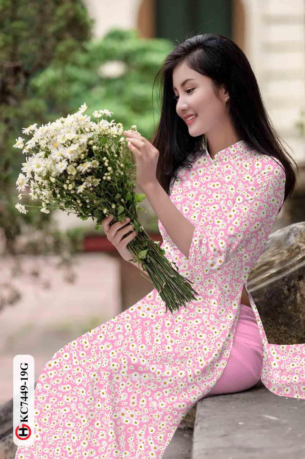 vai ao dai hoa nhi truyen thong duoc chon nhieu 53931