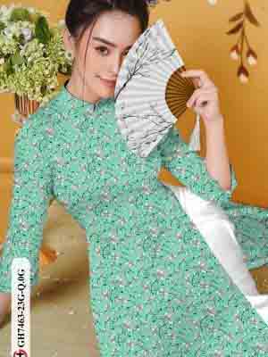 vai ao dai hoa nhi truyen thong gia tot 1382274