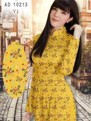 vai ao dai hoa nhi truyen thong ua thich 167386