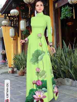 vai ao dai hoa sen co truyen da dang 1130103