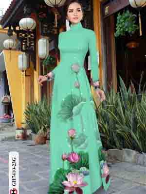 vai ao dai hoa sen co truyen ua chuong 930204