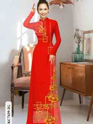 vai ao dai hoa sen rat duyen cuc dep 62027