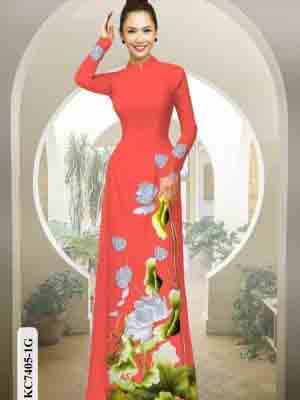 vai ao dai hoa sen rat duyen nam nay 303186