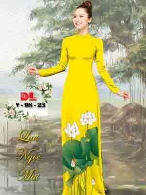 vai ao dai hoa sen rat re thanh lich 586102