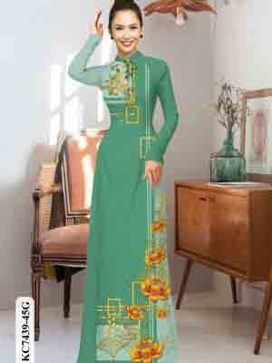 vai ao dai hoa sen rat re thuot tha 1320243