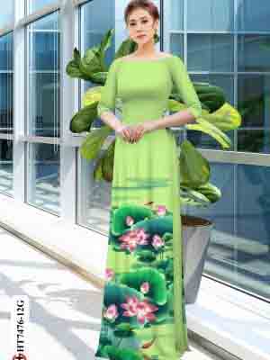 vai ao dai hoa sen shop my my rat dep 16055