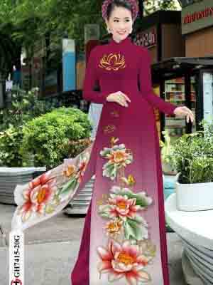 vai ao dai hoa sen shop my my rat dep 1937185