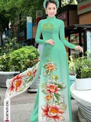 vai ao dai hoa sen shop my my thuot tha 437258