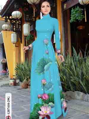 vai ao dai hoa sen ton dang ngoc chat luong 230154