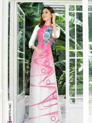 vai ao dai hoa van co truyen thanh lich 0517