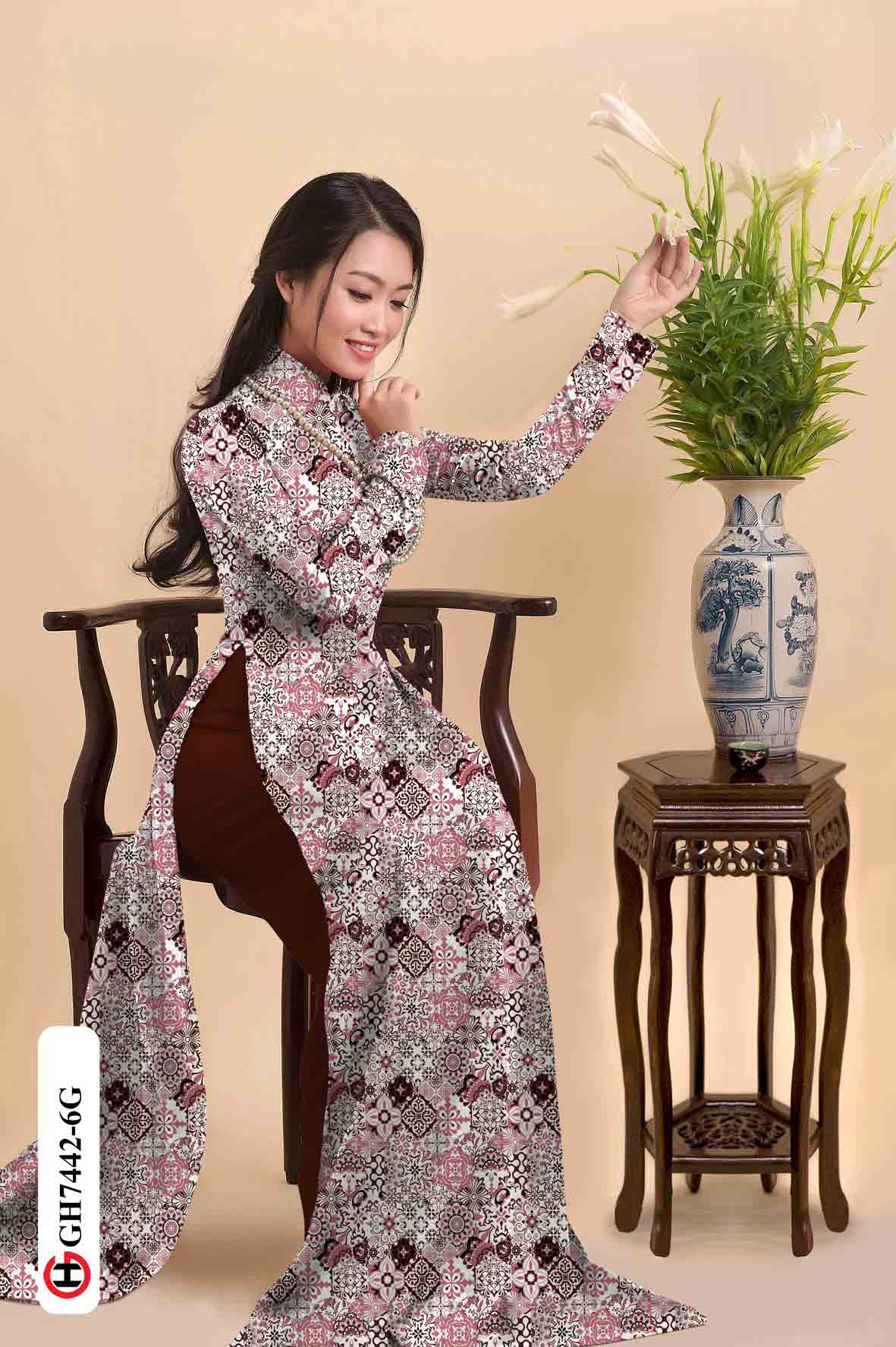 vai ao dai hoa van gia re cuc hot 965147