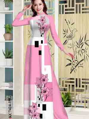 vai ao dai hoa van shop my my doc dao 79162