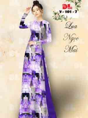 vai ao dai hoa van ton dang ngoc thanh lich 36024