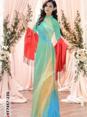 vai ao dai hoa van ton dang ngoc thuot tha 474282