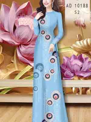 vai ao dai hoa van tron truyen thong cuc dep 135089