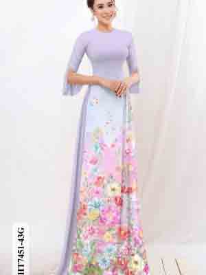 vai ao dai in hinh hoa 3d duyen dang gia tot 1432231