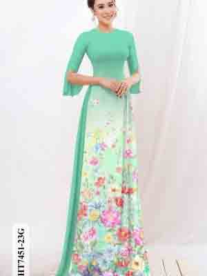 vai ao dai in hinh hoa 3d re rat dep 203245