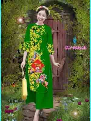 vai ao dai cach tan don tet ton dang ngoc duoc chon nhieu 1933162