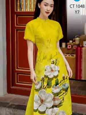 vai ao dai cach tan hinh hoa doc dao cuc dep 109828