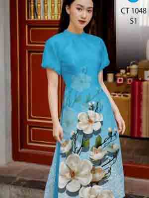 vai ao dai cach tan hinh hoa shop mymy duoc chon nhieu 1698263