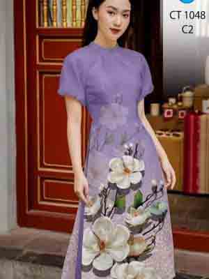 vai ao dai cach tan hinh hoa vai ao dai my my doc dao 19849