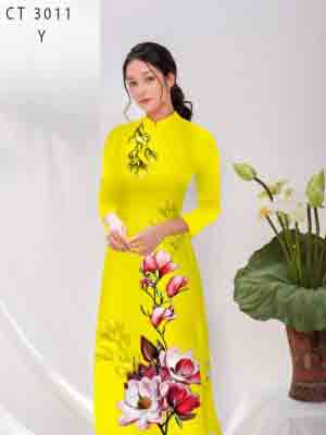 vai ao dai cach tan hoa sen duyen dang cuc hot 1368288