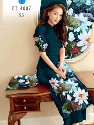 vai ao dai cach tan hoa sen gia re thuot tha 997290