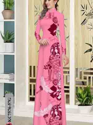 vai ao dai chim hac rat duyen rat dep 172798