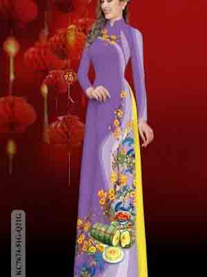 vai ao dai don tet rat duyen long lanh 420153