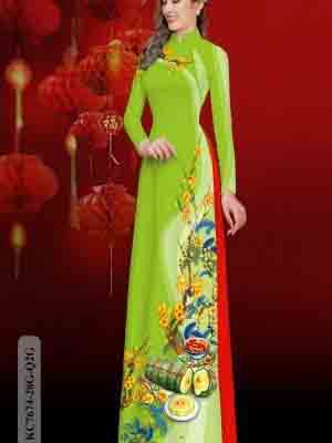 vai ao dai don tet vai ao dai my my dam tham 12040