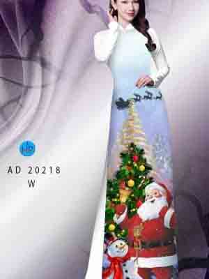 Vải Áo Dài Giáng Sinh AD 20218 27