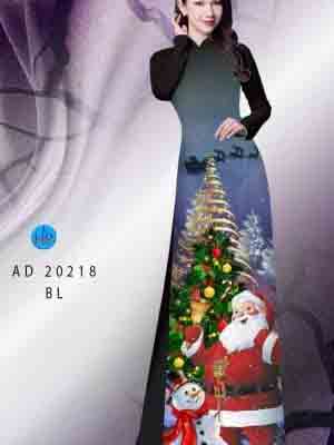 Vải Áo Dài Giáng Sinh AD 20218 23