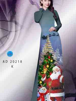 Vải Áo Dài Giáng Sinh AD 20218 25