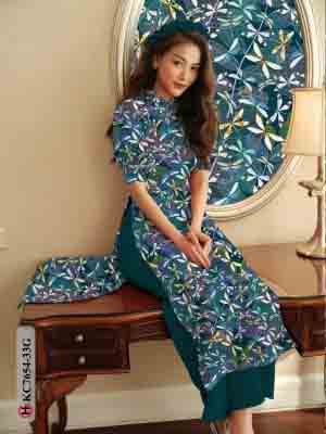 vai ao dai hinh chuon chuon duyen dang mau moi 59643