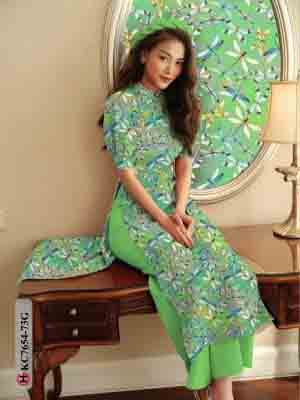 vai ao dai hinh chuon chuon ton dang ngoc chat luong 99642