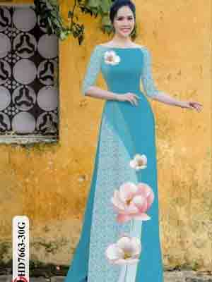 vai ao dai hoa 3d rat duyen thuot tha 698172