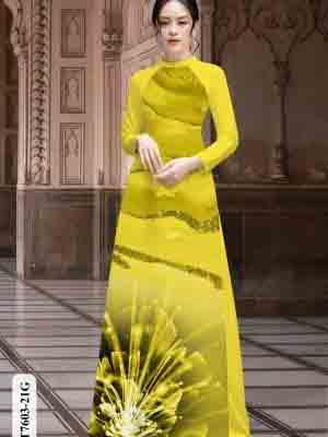 vai ao dai hoa 3d rat re phong cach 1374240