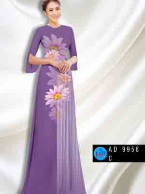 vai ao dai hoa cuc truyen thong gia tot 1062257