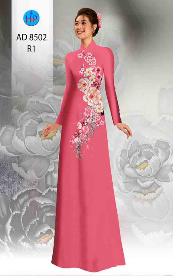 vai ao dai hoa dao shop my my mau moi 767182