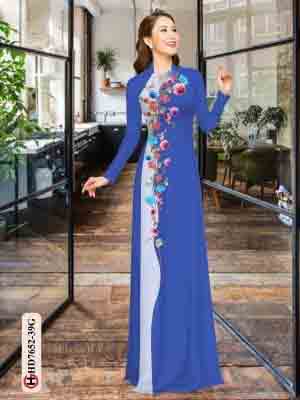 vai ao dai hoa day gia re cuc dep 204714