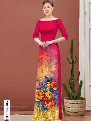 vai ao dai hoa deu duyen dang dep 192142