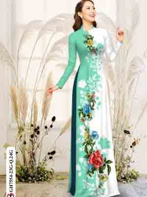 vai ao dai hoa hong truyen thong ua chuong 439137