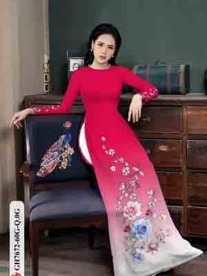 vai ao dai hoa in 3d co truyen cuc dep 106848