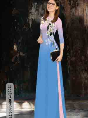 vai ao dai hoa in 3d co truyen doc dao 1463127