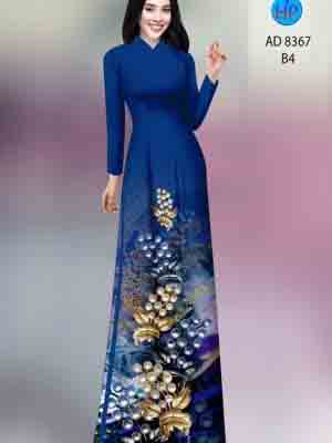 vai ao dai hoa in 3d co truyen nam nay 707199