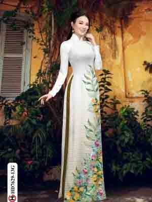 vai ao dai hoa in 3d co truyen thuot tha 2361